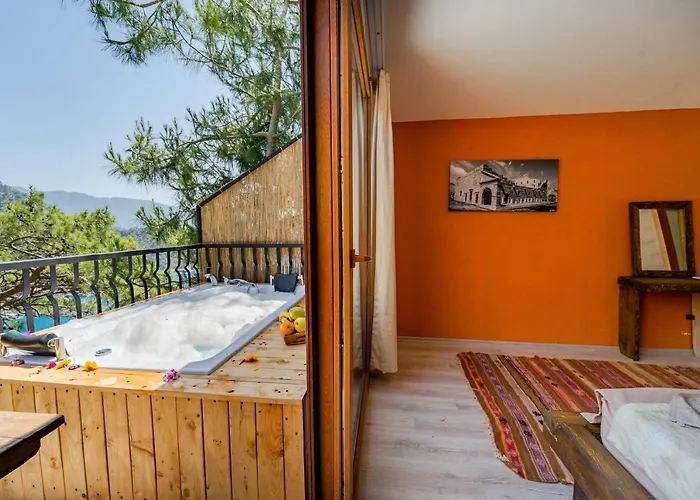 Alojamento de Acomodação e Pequeno-almoço Manzara Bungalow Fethiye