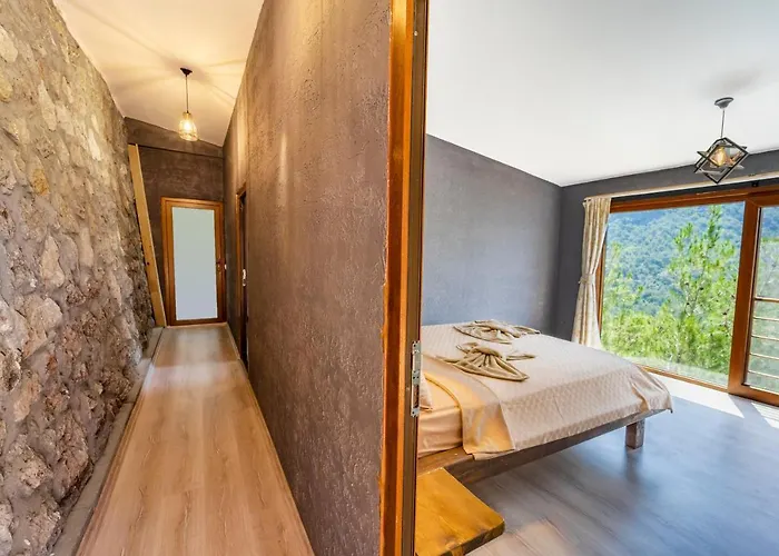 Alojamento de Acomodação e Pequeno-almoço Manzara Bungalow Fethiye